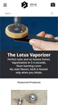 Mobile Screenshot of lotusvaporizer.com